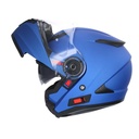 Casco SHIRO SH-508 EXPLORER MONOCOLOR azul mate