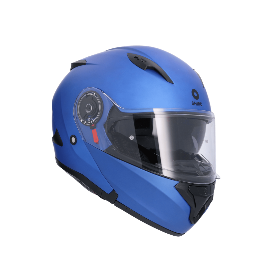 Casco SHIRO SH-508 EXPLORER MONOCOLOR azul mate
