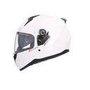 Casco SHIRO TRUENO SH-667 SOLID blanco perla