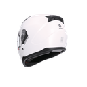 Casco SHIRO TRUENO SH-667 SOLID blanco perla