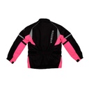 Chaqueta MODEKA TOUREX II KIDS negro rosa