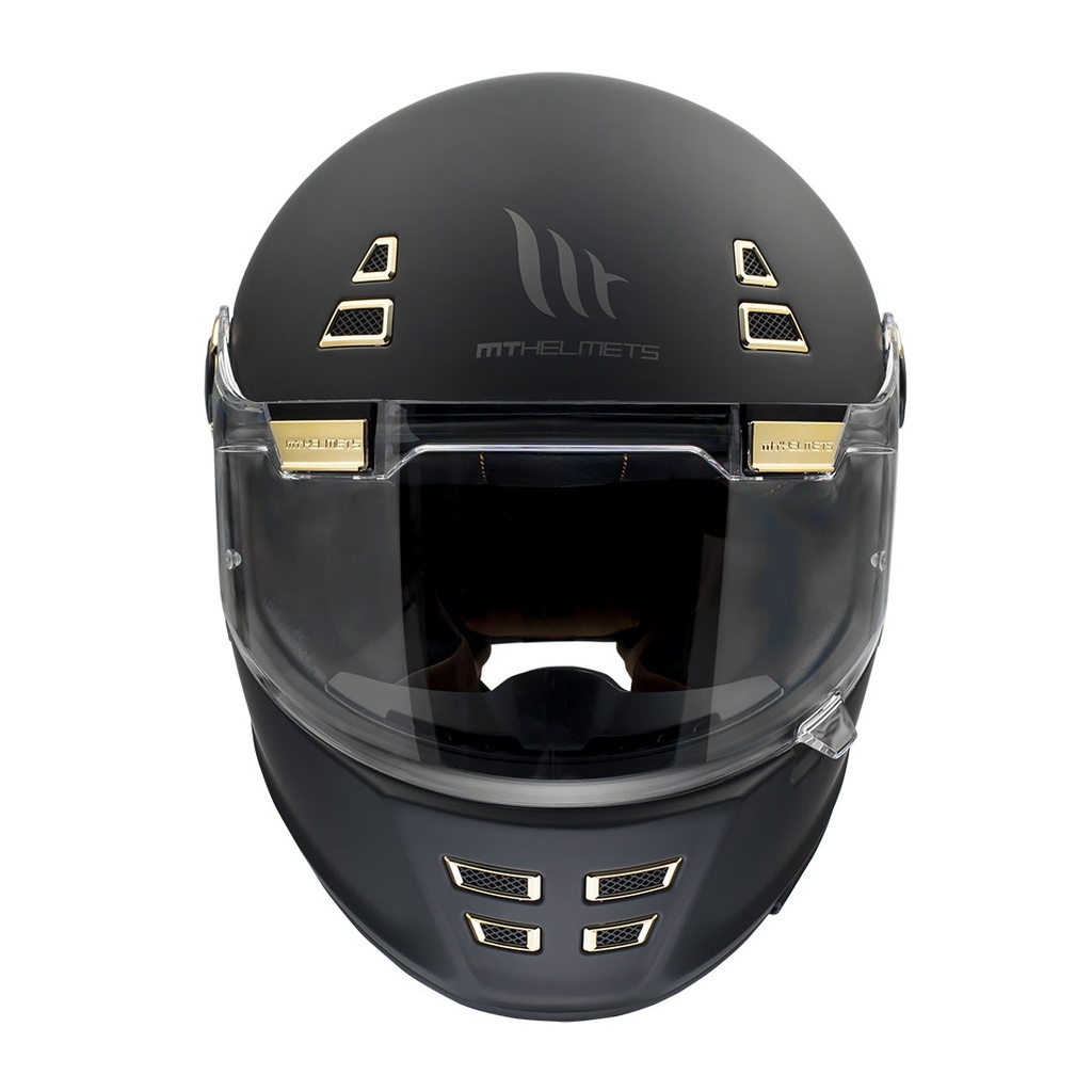 Casco MT Jarama Solid A1 negro mate