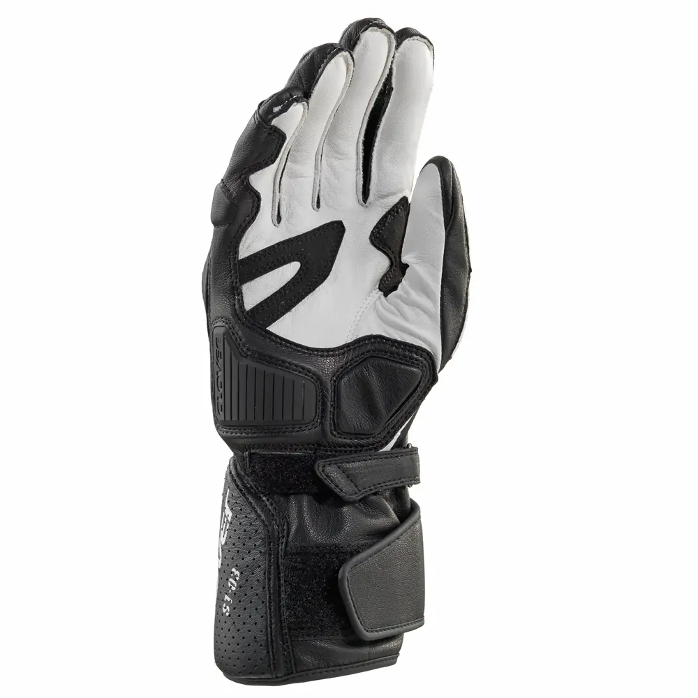 Guante Clover ST-03 negro blanco