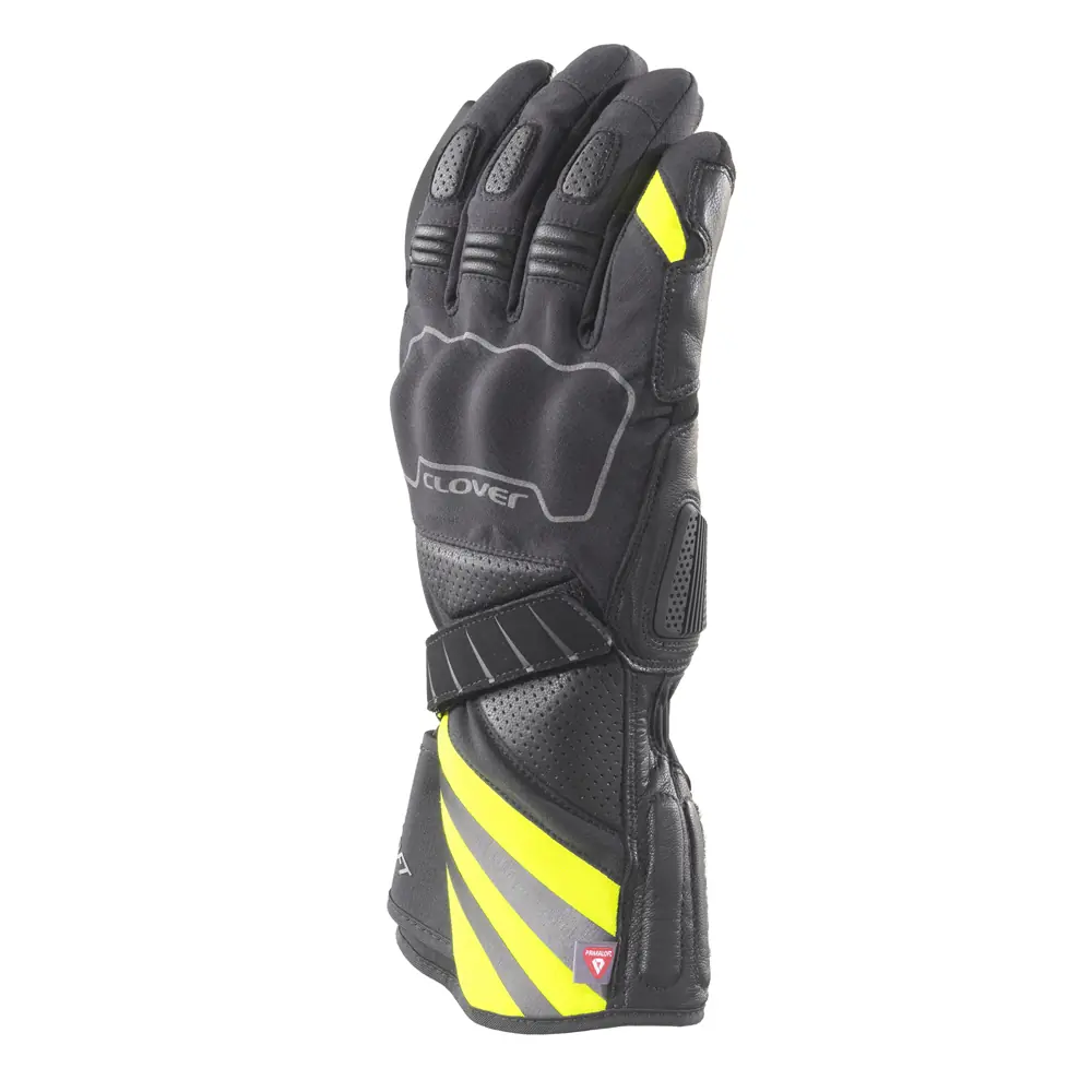 Guante Clover Sierra WP negro fluor