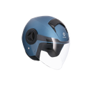Casco SHIRO ATENAS MONOCOLOR azul mate