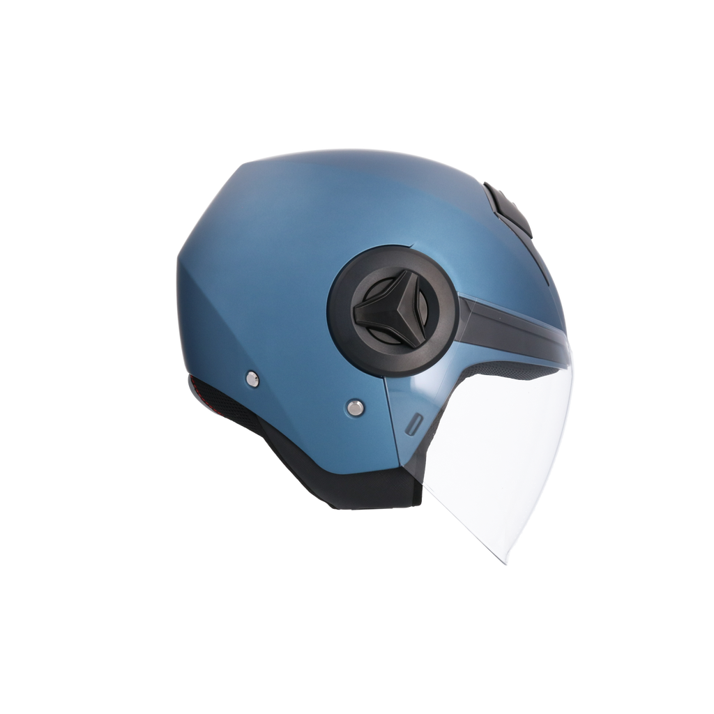 Casco SHIRO ATENAS MONOCOLOR azul mate