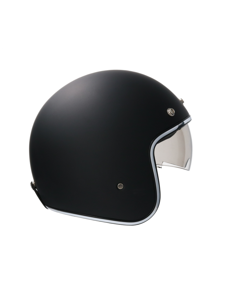 Casco SHIRO SAGA Monocolor negro mate