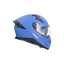 Casco Shiro Katana Solid Azul Mate