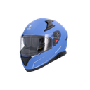 Casco Shiro Katana Solid Azul Mate