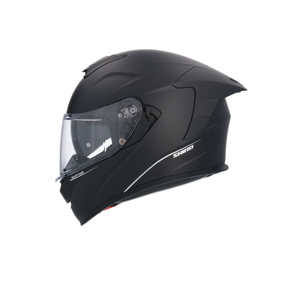 Casco Shiro Raptor Negro Mate