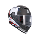 Casco integral SHIRO RAPTOR ULTIMATE Negro Mate Blanco
