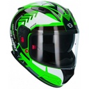 Casco Shiro Sh-605 Potenza Verde Fluor