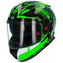 Casco Shiro Sh-605 Potenza Verde Fluor