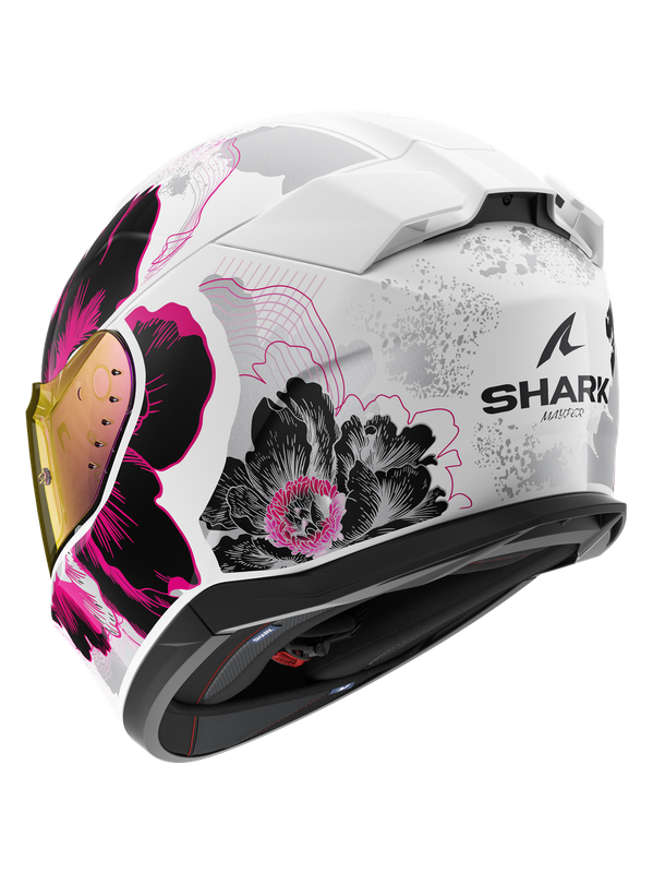 Casco SHARK D-SKWAL 3 MAYFER White Violet Anthracite WVA