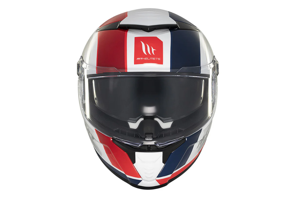 Casco MT THUNDER 4 SV TREADS D3 fluor mate