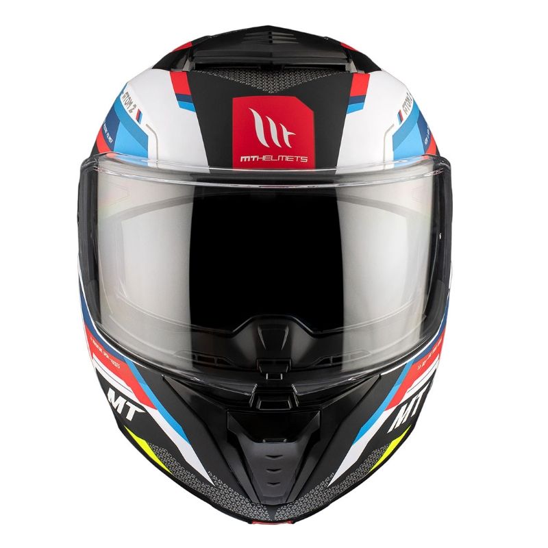 Casco MT ATOM 2 SV BAST A0 blanco perla