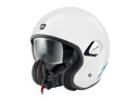 Casco SHARK HERITAGE TAWNY WRB blanco