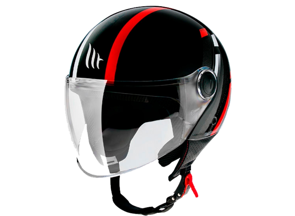 Casco MT Street Scope D5 rojo (Talla XS)