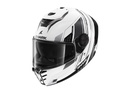 Casco SHARK SPARTAN RS BYRHON WKU blanco negro cromado WKU