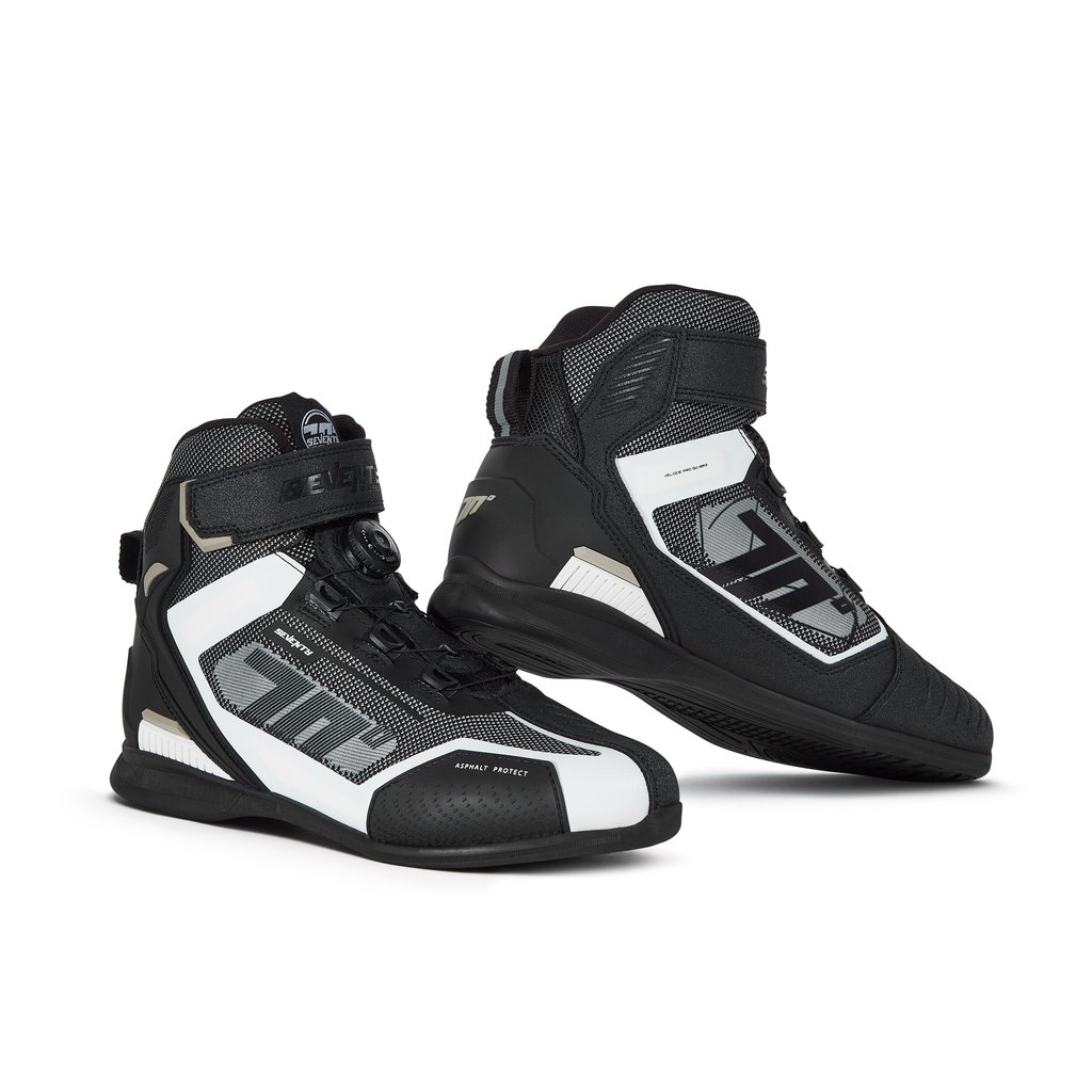 Bota Seventy SD-BR3 Veloce Pro negro blanco