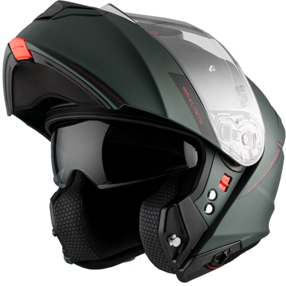 Casco MT Genesis SV A6 Verde Mate