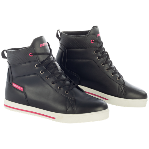 Bota Bering Lady Indy negro fucsia