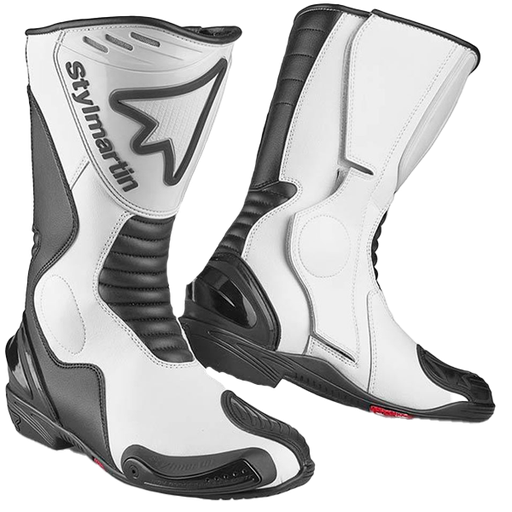 Bota Stylmartin Diablo negro/blanco