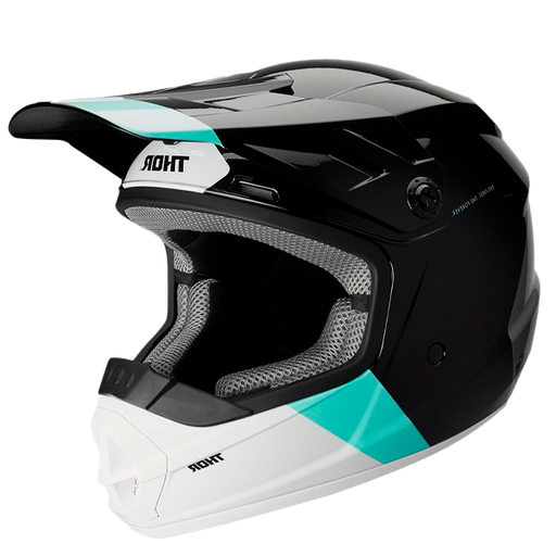 Casco Thor Sector Bomber S9 Mips negro menta