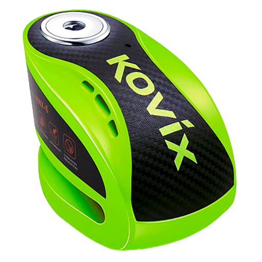[7001013 S] Pinza Disco Alarma Kovix verde fluor 10 MM