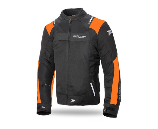 Chaqueta Seventy SD-JR52 Summer negro naranja